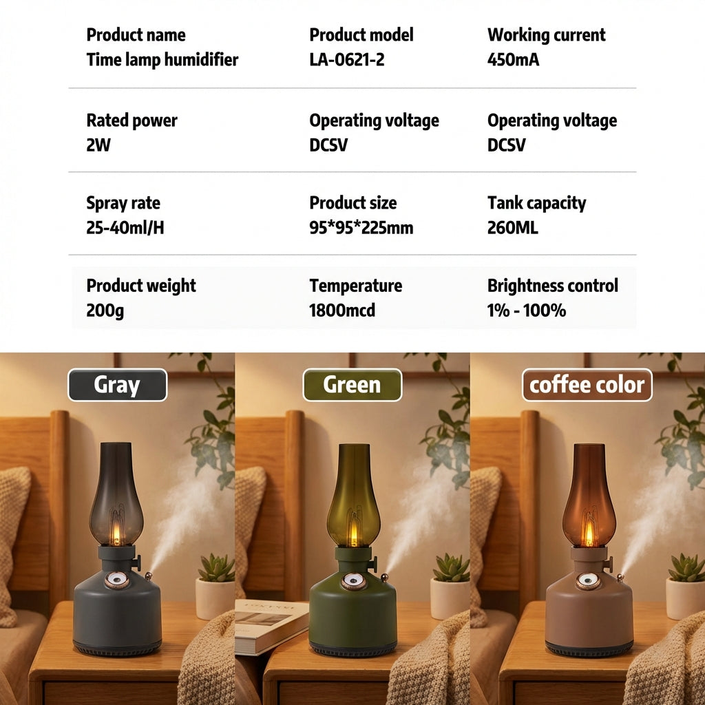 Essential Oils Diffuser Cute Lamp – Soft Mist & Cozy Night Light