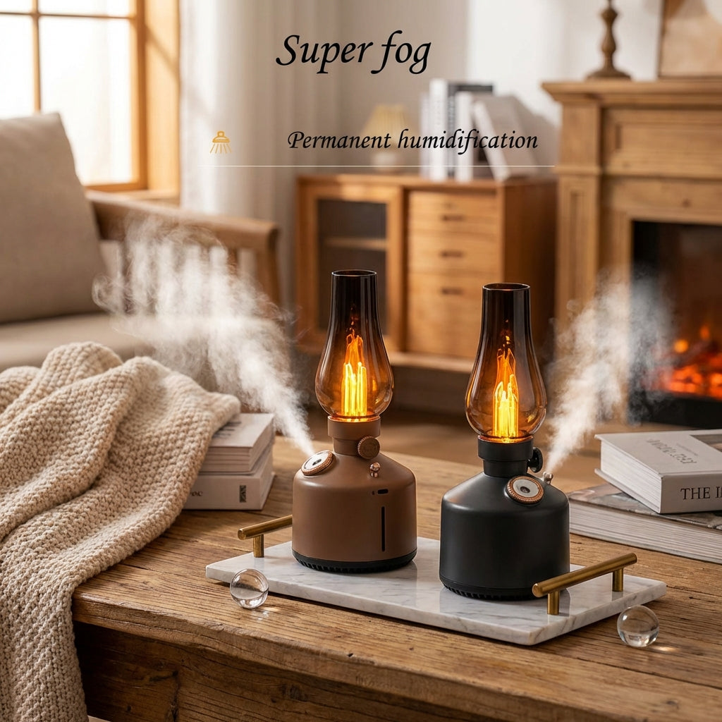 Essential Oils Diffuser Cute Lamp Humidifier USB Rechargeable Desktop Lantern Humidifier Two Mist Modes for Bedroom Birthday for Women Mom Grandma