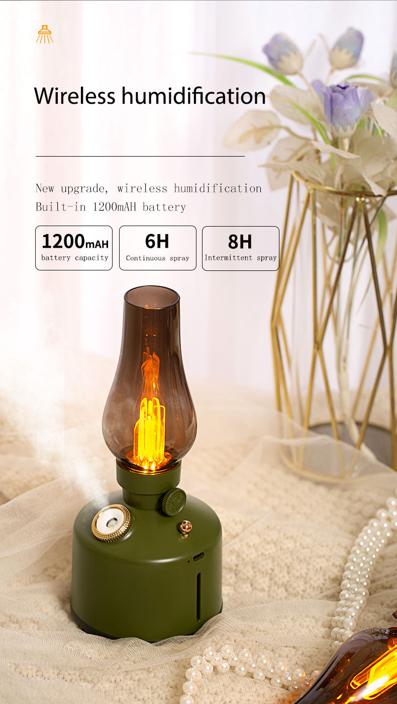 Essential Oils Diffuser Cute Lamp Humidifier USB Rechargeable Desktop Lantern Humidifier Two Mist Modes for Bedroom Birthday for Women Mom Grandma