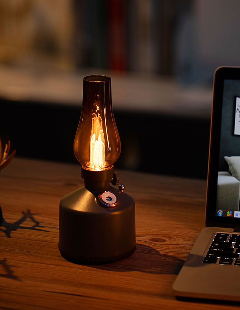 Essential Oils Diffuser Cute Lamp Humidifier USB Rechargeable Desktop Lantern Humidifier Two Mist Modes for Bedroom Birthday for Women Mom Grandma