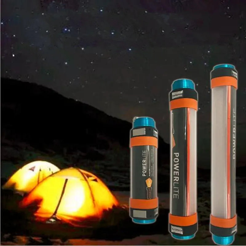 Waterproof Flashlight Torch IP68 Rechargeable 5500K + 580nm LED Camping Travel Outdoor Light