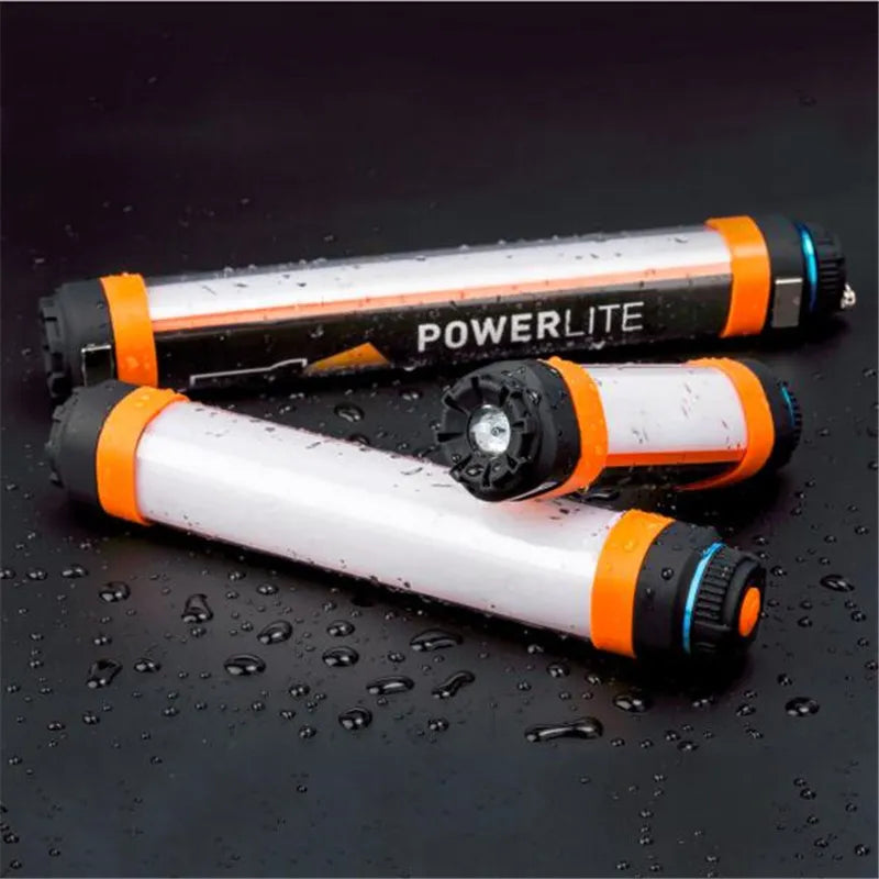 Waterproof Flashlight Torch IP68 Rechargeable 5500K + 580nm LED Camping Travel Outdoor Light