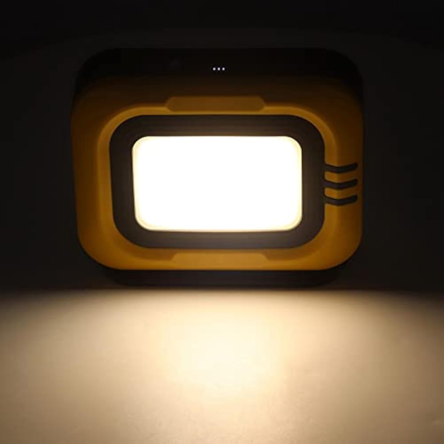 Portable Camping LED Light Solar Camping Spotlight Emergency Rechargeable Magnetic Work Lamp