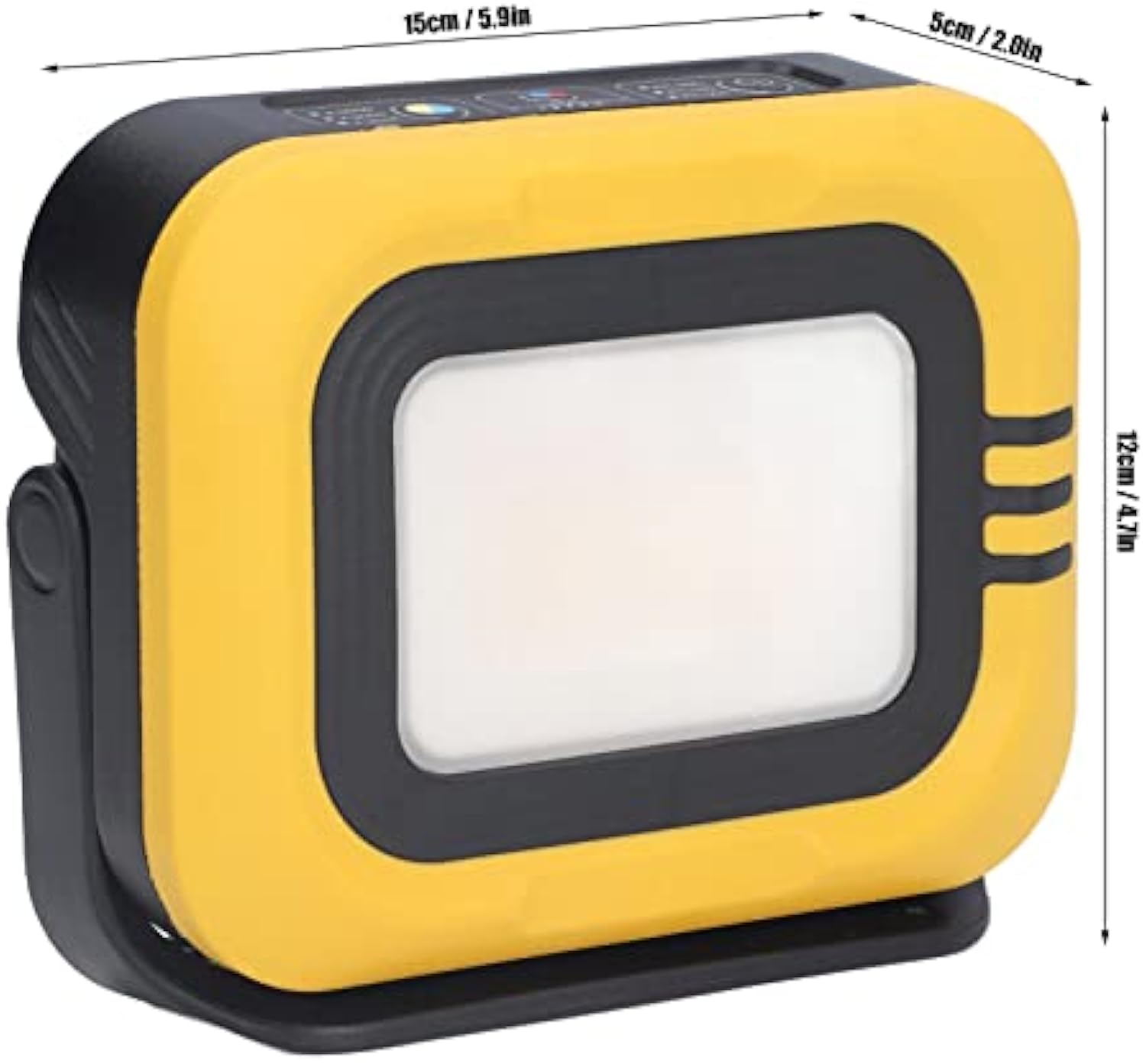 Portable Camping LED Light Solar Camping Spotlight Emergency Rechargeable Magnetic Work Lamp